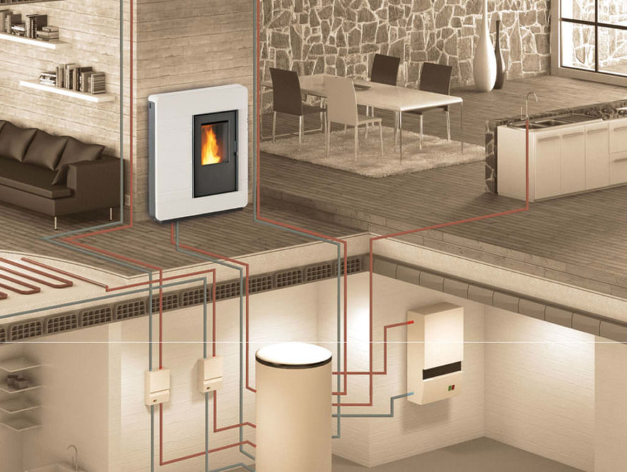 stufa-pellet-idro-termostufa-riscaldamento-domestico-collegamento-termosifoni-acqua-calda-uso-sanitario-disegno-min-1024×768
